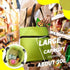 wekunro 2 1 in Foldable Shopping Cart - Portable Trolley Bags for Shopping Cart, Grocery Cart on Wheels Foldable