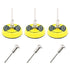 2 Inch Hook and Loop Sanding Pad - 9 Pack Replacement Backing Pad for Sanding Discs