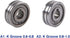 MIG MAG Welding Wire Drive Wheel Feed Roller, 0.6mm 0.8mm 1.0mm Knurl K Groove for Welding Machine