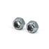 Yeebyee 5/16"-18 Locknuts,100pcs/pack (5/16"-18-100pcs) Nylon Insert Hex Lock Nuts,Carbon Steel White Zinc Plated, Hex