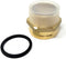 G Thread Female to NPT Thread Male Pipe Fitting Adapter, Lead-Free Adapter (1 1/2 inch)