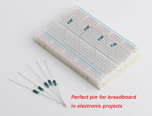 Resistor Kit, 1460pcs (73 Values x 20pcs), 1ohm to 1M ohm, 1/4W 1% Metal Film for Arduino Raspberry PI DIY Projects