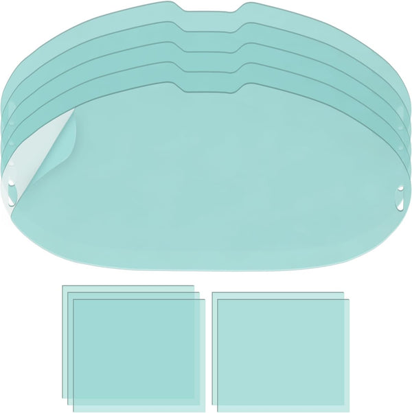 Joworthy 10 PCS Large Viewing Screen Replacement Lens Set for LYG-Q800D Welding Helmet,