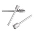 10pcs Tungsten Carbide Rotary Burr Kit, 1/8" Shank High Speed Steel Burrs, Rotary Files Woodworking Carving Tool Set