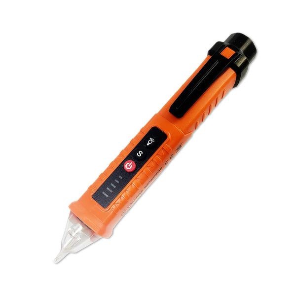 Voltage Tester, Non-Contact Voltage Detector, Electrical Tester with 3 Ranges AC 12V/48V/70V-1000V, Buzzer Alarm
