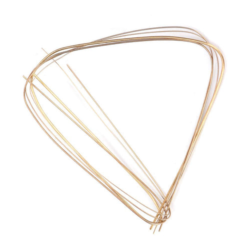 4pcs Gold Silver Copper Welding Rods, 0.5mm 0.7mm 1.0mm 1.5mm, Flexible Durable Soldering Wire for Jewelry Making