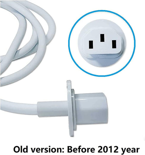 WESAPPINC G5 20" 21.5" 24" 27" Replacement Extension Cable for Apple Power Mac iMac Power Supply Cord