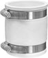Fernco 1056-22 2-in. Flexible PVC Pipe Coupling for Cast Iron and Plastic Plumbing Connections