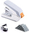 Deli Effortless Standard Desktop Stapler, Easy to Load, One Finger Touch, 25 Sheet Capacity, Includes 1000 Staples &