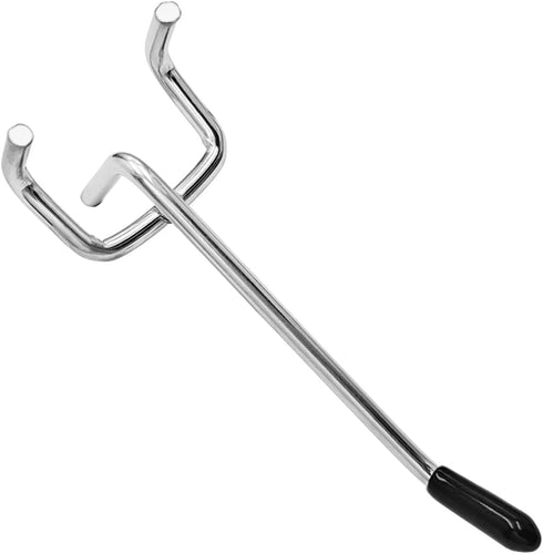 Pegboard Hooks Accessories, 2 inch Pegboard Organizer Kit for Garage Tool Storage, 32 Pack