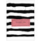 Joyhey 100 Count 5.8" x 7.8" Plastic Merchandise Bags, Shopping Retail Boutique Bags with Die Cut Handles - Black Thank
