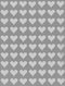 Royal Green Decorative Heart Stickers - Cute Scrapbooking, Packaging, Arts & Crafts, 0.5 inch, 350-Pack (White)