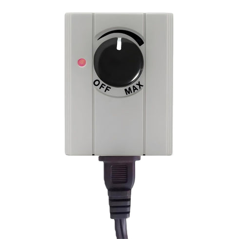 SwitchPrince Dimmer 2 150W 120VAC 60Hz Plug in Switch Adapter Prongs for Table Lamps, Floor Torchiere Pole Lamps
