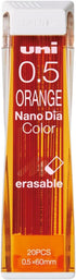 uni Color Mechanical Pencil 0.5mm Lead, Nanodia, Orange