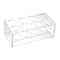 uxcell Tube Rack Polypropylene, 8-Well Clear for 100ml