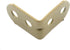 30 Pack 1.14" 1.14" MY MIRONEY L-Shaped Corner Bracket Shelf Bracket Heavy Duty Iron Corner Brace Joint Angle Bracket