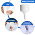 Buchner Funnel Laboratory Tool, Chemistry Strainer Funnel for Filtration, Ceramic Pottery Funnel for Student Liquid