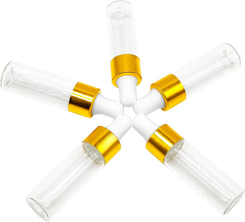 50PCS Transparent 5ml Mini Sample Dropper Bottles, Essential Oil & Perfume Bottles with 2 Plastic Droppers