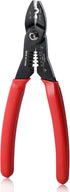 4 in 1 Wire Crimper Stripper, 7 Inches Compact Electricians Pliers for Household Industrial Cable Stripping