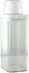 Generic Airtight Laundry Detergent Container With Measuring Cup, Leak-Proof Plastic Storage Box For