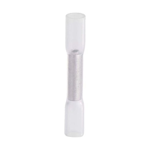 Heat Shrink Butt Connectors, 100pcs 26-24AWG Waterproof Insulated Electrical Wire Crimp Terminals Kits for Marine