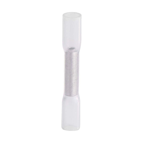 Heat Shrink Butt Connectors, 100pcs 26-24AWG Waterproof Insulated Electrical Wire Crimp Terminals Kits for Marine