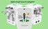 Worldwide Portable Universal Power Adapter, All in One International Travel Wall Charger for USA EU UK Outlets