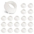 16435 Plastic Santoprene Swivel Seal, 1/2" PEX Swivel Cone Washer RV Water Line Gasket, Pack of 20
