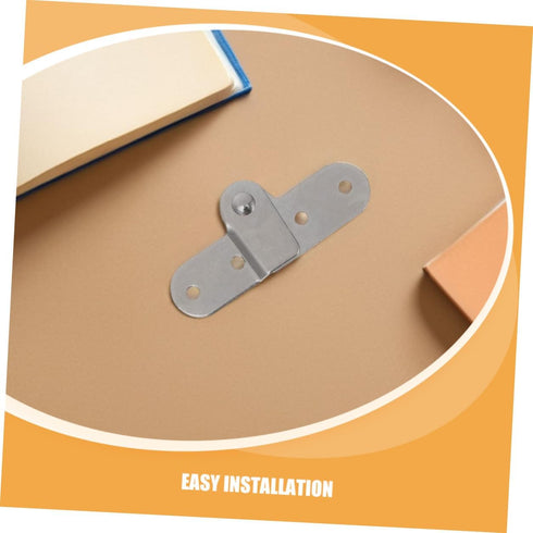 6pcs jojofuny Folding Door Hinges and Table Hinge Brackets, Furniture Hardware Accessories for Folding Tables