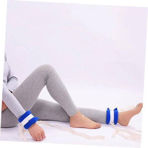 8pcs FRCOLOR Adjustable Wrist and Ankle Straps for Patient for Rails Medical and Feet Care