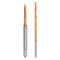 uxcell M2 x 0.4 Spiral Point Thread Tap and 1.6mm Twist Drill Bit Set, Metric Titanium Plated for Machine Threading