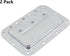 2PCS Spring Loaded Pull Handle, Heavy Duty Furniture Hardware for Box Chest Cabinet with Rubber Grip