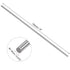 uxcell 20pcs Round Steel Metal Rods, 1.9mm x 150mm High Speed Steel Lathe Bar Stock Tool for DIY Craft