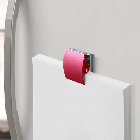PLUS Extra Strong Large Magnetic Clips, Large 3-Pack, Red