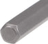 uxcell Hex Bits 4pcs, 5/32 Inch Hex Shank H3 Hexagon Screwdriver Bit Set, 28mm Length S2 Tools