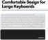 GRIFITI Slim Wrist Pad 17" x 4" x 0.25" - Ergonomic Keyboard Support for Standard Computer Keyboards