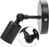 MUNEFE Set, E27 Black Wall Sconces, Retro Style Wall Sconces Corridor Lamp Holder with Light Socket for Kitchen, Foyer