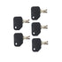 5 PCS Black Push Button Forklift Key - 186304 166 1430