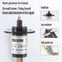 Electrical Slip Ring Connector, 4 Wires 10A Diameter 22mm Rotating Slip Ring
