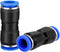 WAFJAMF Straight Push to Connect Fitting, 12mm Tube OD Quick Release Pneumatic Connectors (10 Pcs)