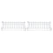 YOKIVE 2Pcs Tube Rack Holder, Acrylic Test Tube Rack | Great for 0.2ml, 10ml Lab Test Tube (Clear, 40-Sockets)