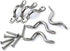 22Pcs M5 316 Stainless Steel Eye Straps Ceiling Wall Mount U Hook with Screws