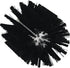 Vikan 5380-103-9 Stiff Tube Brush, Polyester, 3-7/8" x 6-1/2" OAL, Black Cleaning Tool