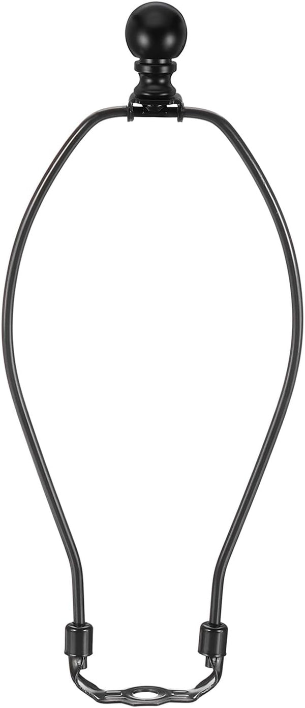 PATIKIL 10 Inch Lamp Harp Kit with Finial, 1 Set Detachable Shade