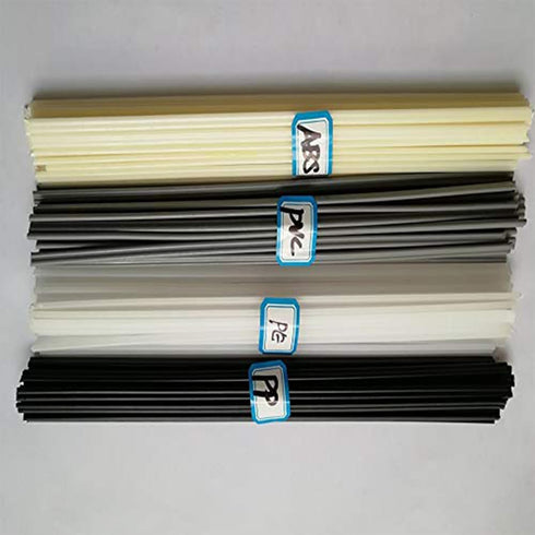 Plastic Welding Rods - ABS/PP/PVC/PE plastic strips for Bumper Repair Welding Tools for Plastic Welder 9.8 Inch 40PCS Plastic Welding Kit by SUYWT