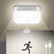 WhitePoplar Rechargeable Motion Sensor Closet Light, Rechargeable Battery Operated Ceiling Light Wireless,