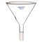 Glass Funnel Short Stem Powder Filter with 150 mm Top Outer Dimension and 24/40 Inner Joint