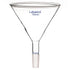 Glass Funnel Short Stem Powder Filter with 150 mm Top Outer Dimension and 24/40 Inner Joint