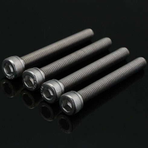 50 PCS Socket Head Cap Screw Assortment Set, M6 x 8mm, 10mm, 12mm, 16mm, 20mm, Stainless Steel 304