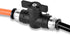 Beduan Push to Connect Fitting Ball Valve, 12mm Tube OD Pneumatic Air Flow Control Adapter